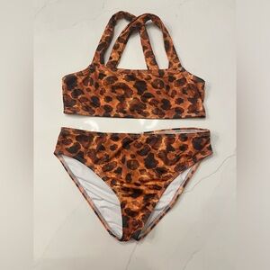 Stella Cove Girls Size 12 Bikini Two Piece Swimsuit